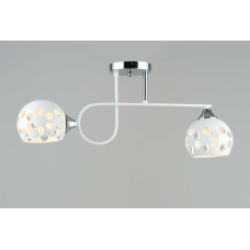 Люстра металева SIRIUS B A4244/2 WT+CR на 2 плафони