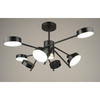 Люстра светодиодная акриловая Sirius B N4182/8 112W BK