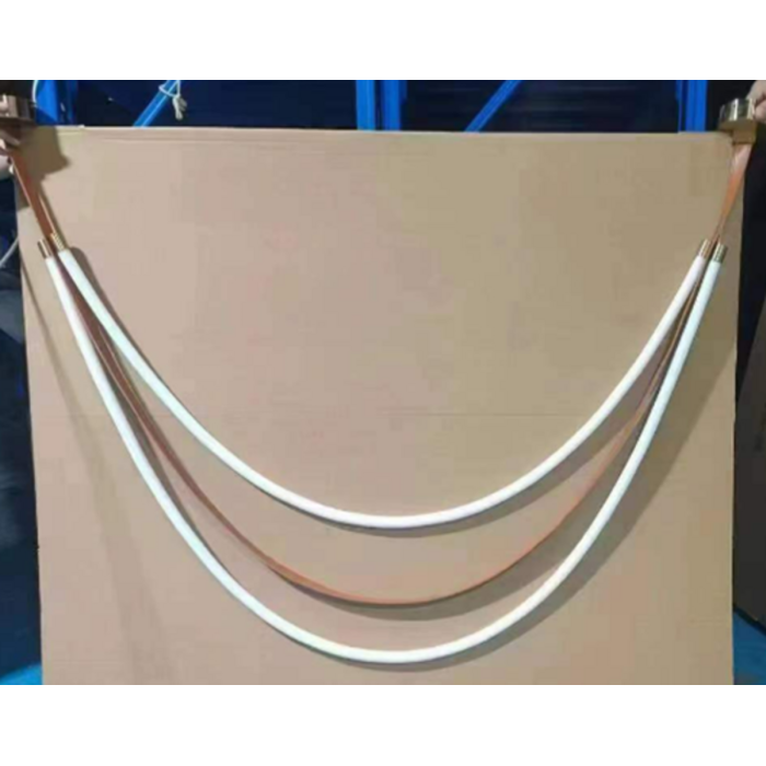 Люстра подвесная светодиодная VALESO THD63224-1200 45W коричневая