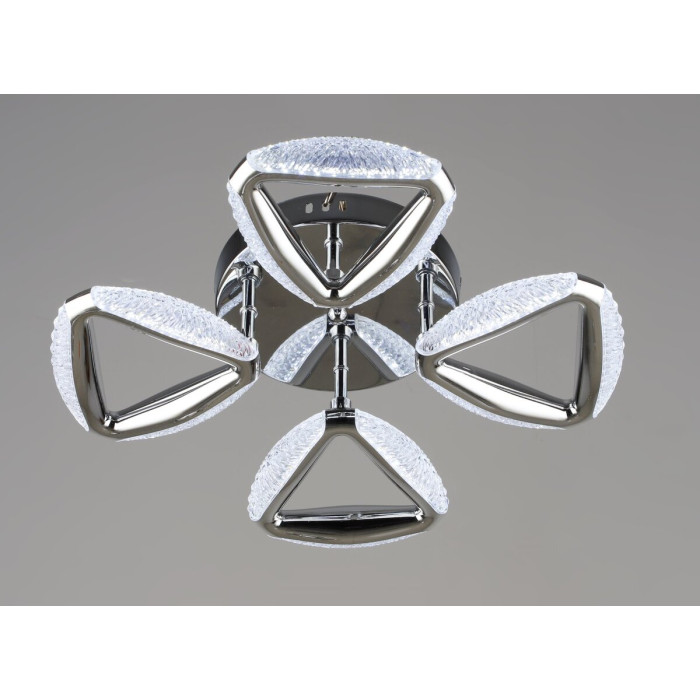 Люстра светодиодная акриловая Sirius B YH1302/4 CH 24W