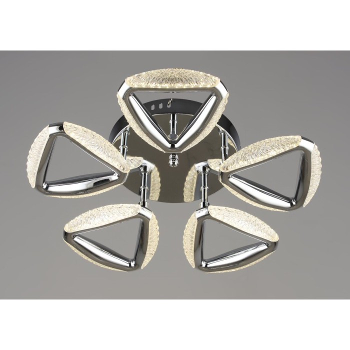 Люстра світлодіодна акрилова Sirius B YH1302/5 CH 30W