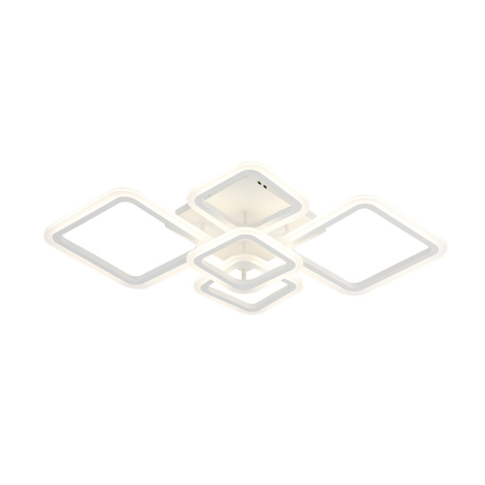 Люстра потолочная светодиодная для гостиной и спальни VALESO 2055/5 Белый 100W