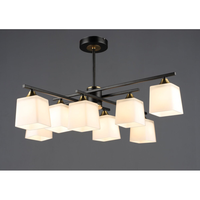 Декоративная люстра B N6668/8 BK+COP
