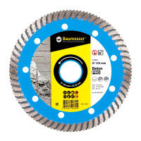 Круг алмазный отрезной Turbo 1A1R 125х2,2х8х22,23 Baumesser Beton PRO (90215008010)