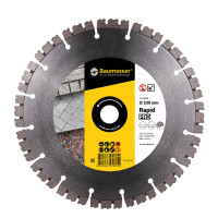 Круг алмазный отрезной 1A1RSS/C3 230х2,4/1,5х10х22,23-16-HIT Baumesser Rapid Pro (94315080017)