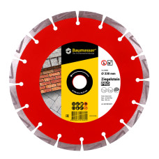 Круг алмазный отрезной 1A1RSS/C3 230x2,6/1,8x10x22,23-16L-HIT BaumesserZiegelstein PRO(94315090017)