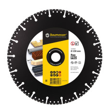 Круг алмазный отрезной 1A1RSS V 230х2,6/1,8х6х22,2 Pro Rex (910315547017)