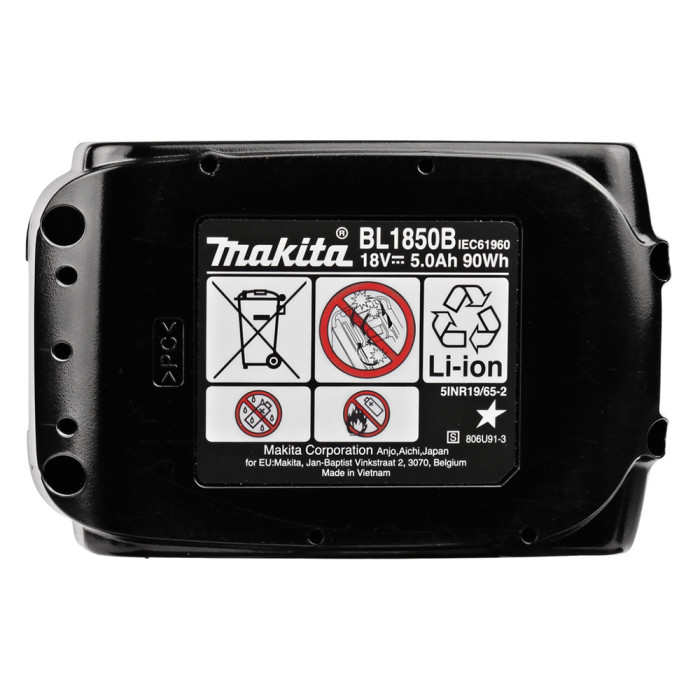 Аккумулятор Li-ion Makita 18 В LXT BL1850B (632f15-1)