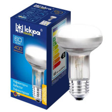 Лампа розжарювання ДЗК R63 Іскра 60W E27