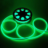 AVT-1-NEON 120G2835-220V-7W / m IP65 8 * 16mm Світлодіодний неон зелений smd2835