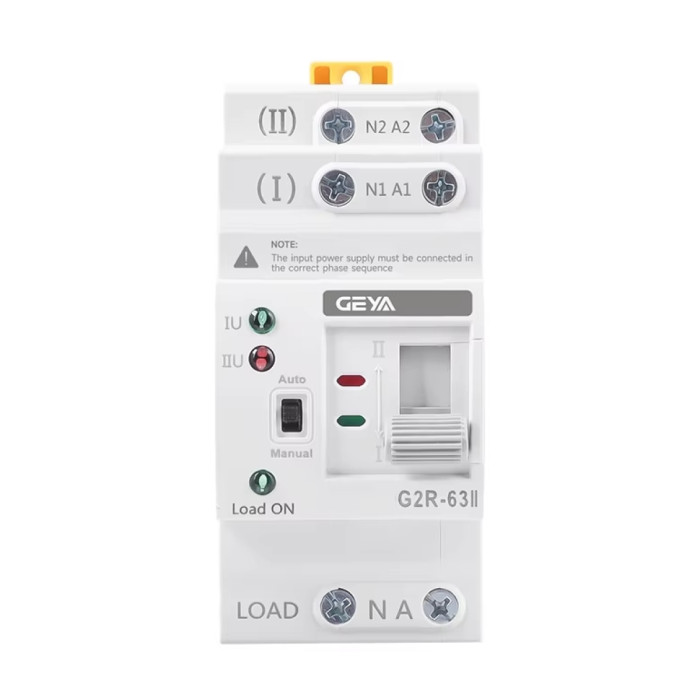 Автомат ввода резерва АВР GEYA G2R-63 II 2P 63А