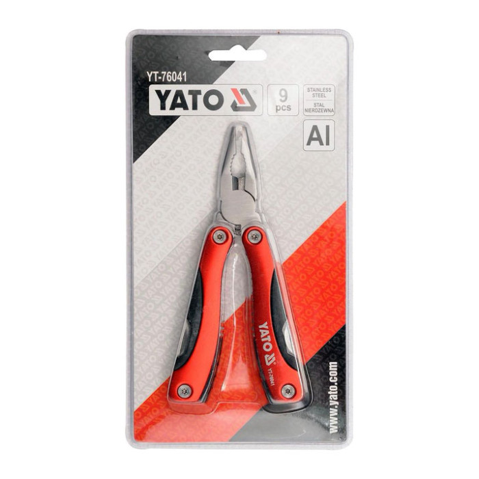 Мультитул YATO 9 в 1 + чехол (YT-76041)